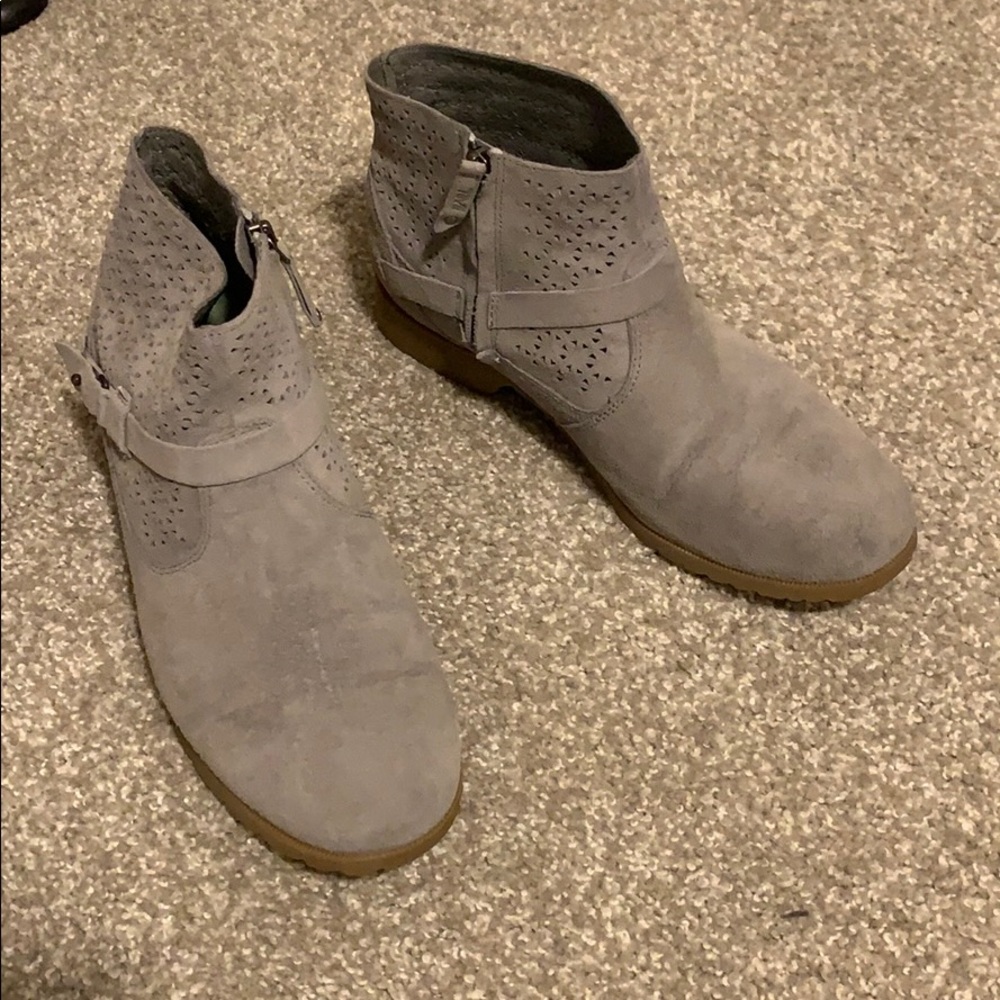 Teva Leather Ankle Boots